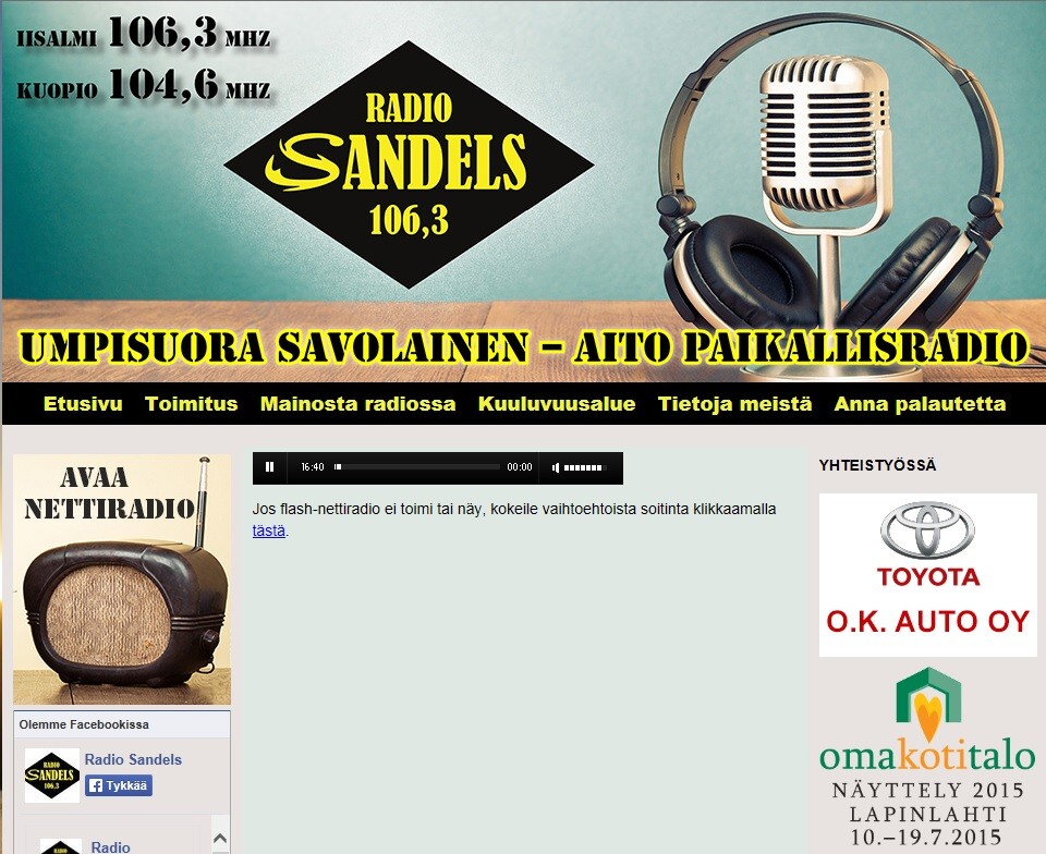 Radiosandels